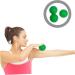 Healeeved Fascia Massage Balls Set | Lacrosse Ball for Rear Shoulder & Neck Pain Relief | Ero-Nuss-Yoga Roll Muscle Massager for Body - Buy Online on GoSupps.com