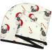 Quick-Dry Hair Towel Wrap with Button - Christmas Pug Dog Design | Perfect Hair Drying Turban - Buy Online on GoSupps.com