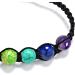 Lava Rock 7 Chakras Aromatherapy Essential Diffuser Bracelet Braided Rope Volcanic Stone Bead Bangle Bangle Durable and Practical - Buy Online on GoSupps.com