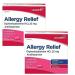 Leader Antihistamine Allergy Relief Diphenhydramine HCl 25mg Mini Tablets 24 Count Pack of 2