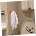 PRETYZOOM Coat Hook Towel Hanger Wall Mounted Hooks Hanging Hangers Sticky Hook Wall-Mounted medium Orange - Buy Online on GoSupps.com
