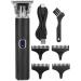 Electric Hair Clippers for Men Super Waterproof Series Professional Titanium Blades USB Cordless Zero Gapped Detail Beard Shaver Barber Salon Grooming Cutting Kit