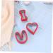 Zerodeko 9 Pcs Valentine's Day Stencils Reusable Cake Mold Kitchen Chocolate Molds Valentines Day Cookie Cutters Letter Stamps for Clay Cookie Mold Sandwich Die Cutting Stainless Steel Red - Buy Online on GoSupps.com