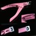 Nail Clipper for Thick Nails Acrylic Nail Clippers Nail Tip Cutter Adjustable Premium Stainless Steel Fake False Artificial Nail Tip Trimmer for Manicure (Color : Fuchsia) - Buy Online on GoSupps.com
