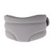 Adjustable Cervical Collar Soft Neck Brace with Breathable Fabric Ergonomic Design Lightweight Portable for Traveling Men Women Relieves Neck Discomfort (Grey)