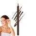 Crayon pour Eye Liner de Maquillage Crayon Maquillage Double Embout Aiguisable Cosm tique Anti-D rapant Cadeau pour Femme Fille Amie S ur Brun
