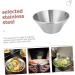 Alipis Style Metal Silver Sauce Steel Pudding Bucket Candy Korean Household Soup Cream Stainless Kitchen 13X6.5X6CM Silver - Buy Online on GoSupps.com