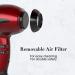 1875W Professional Hair Dryer Tourmaline Lightweight Low Noise Blow Dryer 2 Speed and 3 Heat Settings AC Motor Fast Drying Hairdryer with Diffuser & Comb & Concentrator Gift for Mom - Buy Online on GoSupps.com