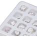 Nail Charms Different Shapes Nail Design Rhinestone Nail Decoration Box Set 20 Pieces for Performance (Pink) - Buy Online on GoSupps.com