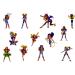 DC Super Hero Girls Assorted Temporary Tattoos - Set of 75 - Buy Online on GoSupps.com