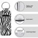 COEQINE Chapstick Clip-on Keychain for Women and Girls Zebra Print - Buy Online on GoSupps.com