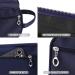 Waterproof Toiletry Bag for Men & Women - Travel Wash & Shaving Bag in Blue - Buy Online on GoSupps.com