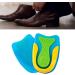 Men's Soft Silicone Heel Cups | Shock Absorbing U-Shaped Inserts | Height Increase | Easy to Clean | Aerodynamic Design | Multifunctional Foot Support - Buy Online on GoSupps.com