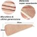 Super Absorbent Microfiber Fleece Turban Hair Towel - Quick Drying Hood for Curly & Smooth Hair - Buy Online on GoSupps.com