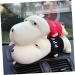 Didiseaon Bamboo Charcoal Dog Plush Cars - Eco-Friendly Auto Air Freshener Toys | Red Cartoon 28cm - Buy Online on GoSupps.com