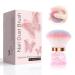 ANGNYA Nail Dust Brush - Soft Round Nail Art Duster with Acrylic Handle | Fluffy Powder Remover Brush for Manicure & Pedicure - International Shipping Available - Buy Online on GoSupps.com
