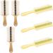 Peigne Anti-poux Double Face Grosse Taille Dents Extra-fines en Plastique pais Lot de 6 avec Manche Ergonomique pour Cuir Chevelu Gar on et Filles Adultes Chats et Chiens