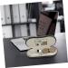 Tidtaleo 2-in-1 Travel Glasses Case & Contact Lens Holder - Stylish Portable Storage Box for Outdoor & Everyday Use (15.8x7.4cm) - Buy Online on GoSupps.com