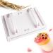 Tapioca Pearls DIY Tools for Milk Bubble Tea Small Manual Pill Rubbing Board with Anti-Slip Mat Cutting Shovel Stainless Steel Receiving Tray Traditional Chinese Medicine Pill Making Machine