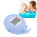 Whale Shaped Water Thermometer - Baby Bath Floating Toy with Silent Alarm - Buy Online on GoSupps.com