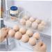 Mikikit Egg Holder 2 Pcs Transparent Egg Lattice Eggs Frame Holder Clear Egg Storage Holder Kitchen Supplies re-usable - Buy Online on GoSupps.com