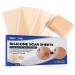 Silicone Scar Sheets - Restore Delicate Skin, Firm Adhesion, Cuttable for Hyperplastic Scar Removal - 4pcs 4x7.5cm - Buy Online on GoSupps.com