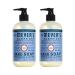 Mrs. MEYER'S CLEAN DAY Bluebell Hand Soap 12.5 Fl Oz (Pack of 2)