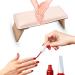 Nail Arm Rest - Professional Microfiber Leather Cushion Stand for Acrylic Nails | Nail Tech Hand Rest Mat for Table - Buy Online on GoSupps.com