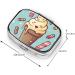 Ice Cream Printed Square Pill Box - Portable Travel Medicine Organizer | Shop Internationally - Buy Online on GoSupps.com