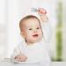 Toyandona 2pcs Baby Spoon Fork Set with Silicone Carrot Handle - Infant Training Cutlery - Red Feeding Set for Kids - Buy Online on GoSupps.com