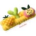 Fruit and Sprout Shape Headbands Extreme Soft & Ultra Absorbent Comfort to Makeup for Facial Hair Band with Multi Color White - Buy Online on GoSupps.com