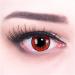 Buy Red Black Crazy Fun Colored Contact Lenses - Top Quality Engel Angel Year Linsen for Carnival + Free Case - Buy Online on GoSupps.com