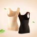 Shop Women's Shapewear Bodice Camisole Top - Black & Beige Body Forming Vest XL-XXL | International Shipping - Buy Online on GoSupps.com