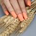 Buy HUJL 24pcs Matte Orange Artificial Nails - Trendy Short Fashion Nails for Stylish Looks - Buy Online on GoSupps.com