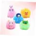 Buy Housoutil 12 Pcs Cartoon Bath Balls & Shower Puffs | Fun Bath Sponges for Kids & Toddlers - Soft Luffa Scrunchies for a Gentle Clean - Buy Online on GoSupps.com