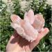 Crystal Rough Natural Crystal Rough Stone Crafts Natural Beautiful Pink Crystal Cluster Stone Natural Crystal Cluster (Size : 350-400g) - Buy Online on GoSupps.com