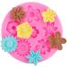6 Pcs Flower Silicone Mold Set for Candy, Chocolate, Fondant, Polymer Clay - Rose, Daisy, Butterfly, Mini Flowers - Ideal for Soap Crafting & Cake Decoration - Buy Online on GoSupps.com