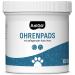 Anigo ears cleaning pads for dogs & cats 100 pieces - particularly soft & mild cleaning towels for ear hygiene gentle ear cleaner for care & cleaning