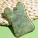 Jade Stone Gua Sha Board Massager | Green Beauty Spa Tool for Facial Massage - Buy Online on GoSupps.com