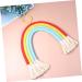 Zerodeko 1pc Kid Room Decor Home Decoration Wall Mounted Weaving Craft Pendant Wall-Mounted Cotton Rope - Buy Online on GoSupps.com