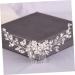 FRCOLOR Pearl Comb Bride Headdress Alloy Hair Comb Decorative Hair Combs Bridal Hair Clip Pearl Floral Hair Barrette Bride Hair Accessory Pearl Hair Pin White Hair Accessories Rhinestones - Buy Online on GoSupps.com