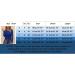 Women's Long Sleeve Lace V-Neck Henley Shirt - XX-Large Blue - Buy Online on GoSupps.com