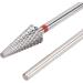 Nail Tapered Drill Bit Professional Fast Removing Tungsten Steel Manicure Drill Bits for Exfoliating Polishing - Buy Online on GoSupps.com