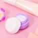 Nuogo 6 Pcs Travel Containers for Toiletries - Silicone Cream Jars & Refillable Bottles - Leak Proof & Portable - Cosmetic Makeup Accessories (Vivid Colors) - Buy Online on GoSupps.com