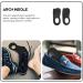 1 Pair Gel Insoles for Heels - Massage Arch Support Pads - Plantar Cushion Inserts for Men & Women - Buy Online on GoSupps.com