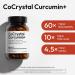 BIGVITA CoCrystal Curcumin+ | 6.3X Absorption with Curcumin & L-Carnitine | Dietary Supplement for Daily Wellness | 60 Capsules | Made in USA - Buy Online on GoSupps.com