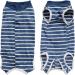 3XL Dog Surgery Recovery Suit - Medical Pet Shirt for Post-Operation Comfort | Cat & Dog Relaxation Onesie - Striped Design - Buy Online on GoSupps.com