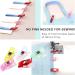 Swpeet 43Pcs Sewing Tools Kit with Tailor's Chalk, Sewing Mark Pencil, Fabric Marker Pen, and Plastic Clips - Complete Set for Sewing Marking - Buy Online on GoSupps.com
