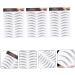 Beavorty 3 Sheets Waterproof Eyebrow Stickers Make up Kit False Eyebrows Sticker Eyebrow Stencils 4d Hair - Buy Online on GoSupps.com