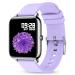 Smart Watch, KALINCO Fitness Tracker with Heart Rate Monitor, Blood Pressure, Blood Oxygen Tracking, 1.4 Inch Touch Screen Smartwatch Fitness Watch for Women Men Compatible with Android iPhone iOS Purple